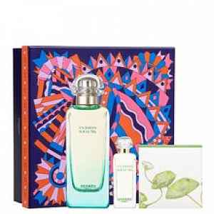 Hermes Hermes Un Jardin Sur Le Nil Dárková sada unisex toaletní voda 100 ml, tuhé mýdlo 50 g a miniaturka unisex toaletní voda 7,5 ml