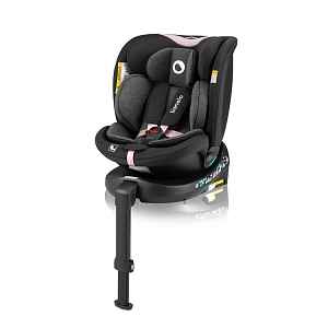 LIONELO Autosedačka Navy i-Size (40-150 cm) Black Pink