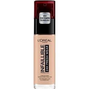 L´Oréal Paris Infaillible Fresh Wear dlouhotrvající tekutý make-up 110 Rose Vanilla 30ml