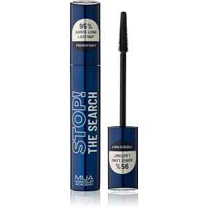 MUA Makeup Academy Stop The Search dlouhotrvající řasenka odstín French Navy 12 ml