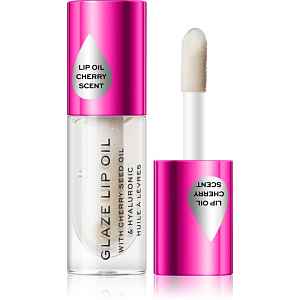 Revolution Glaze olej na rty odstín Lust Clear – Shimmer 4.6 ml