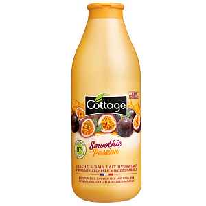 Cottage Moisturizing Shower Gel & Bath Milk - Smoothie Passion sprchový gel a mléko do koupele 97% přírodní  750 ml