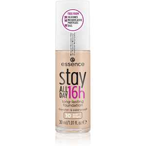 essence Stay ALL DAY 16h voděodolný make-up odstín 10 Soft Beige 30 ml