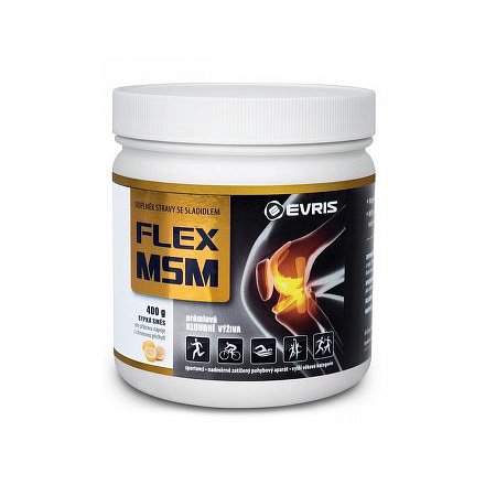 Evris Flex MSM 400g citron
