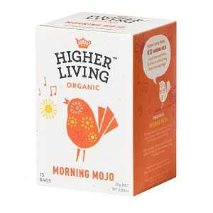 Higher Living zelený čaj Kouzelné ráno BIO 15x1,66 g