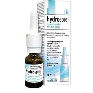 hydrosprej hypertonický nosní sprej 15ml Generica