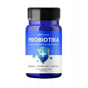 MOVit Energy Probiotika komplex laktobacilů a bifidobakterií 30+10 kapslí