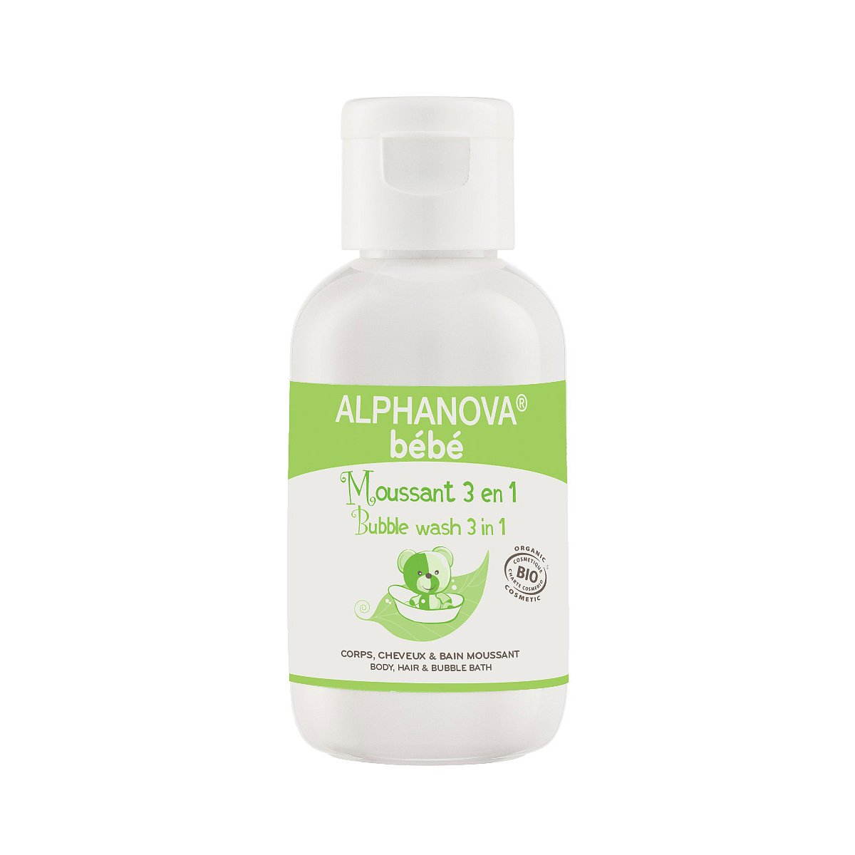 Alphanova Bébé Pěna do koupele 3v1 BIO 50 ml