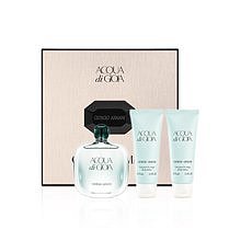 ARMANI Acqua di Gioia Dárková sada dámská parfémovaná voda 100 ml, tělové mléko Acqua di Gioia 75 ml a sprchový gel Acqua di Gioia 75 ml