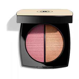 CHANEL LES BEIGES HEALTHY GOLDEN GLOW POWDER DUO ROZJASŇUJÍCÍCH PUDRŮ  - ÉCLAT DU SOIR 6.4G 6.4G