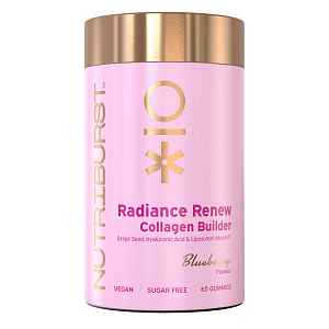 Nutriburst Premium Collagen Revive gumídci s vitamíny a kolagenem 60 ks borůvka