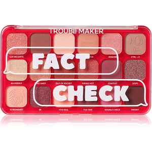 Trouble Maker Big Trouble paletka očních stínů odstín Fact Check 27 g
