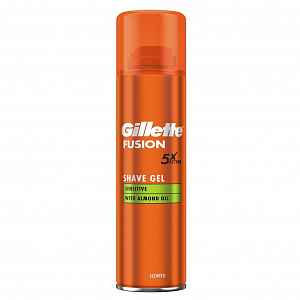 Gillette FUSION gel na holení Sensitiv 200ml