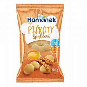 KÁVOVINY Špaldové piškoty 120 g