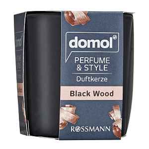 Domol Vonná svíčka Black Wood
