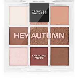 Gabriella Salvete Eyeshadow 9 Shades Palette paleta očních stínů odstín Bronze 9 g