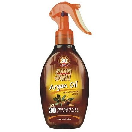 Opalovací olej s arganovým olejem OF 30 rozprašovací 200ml
