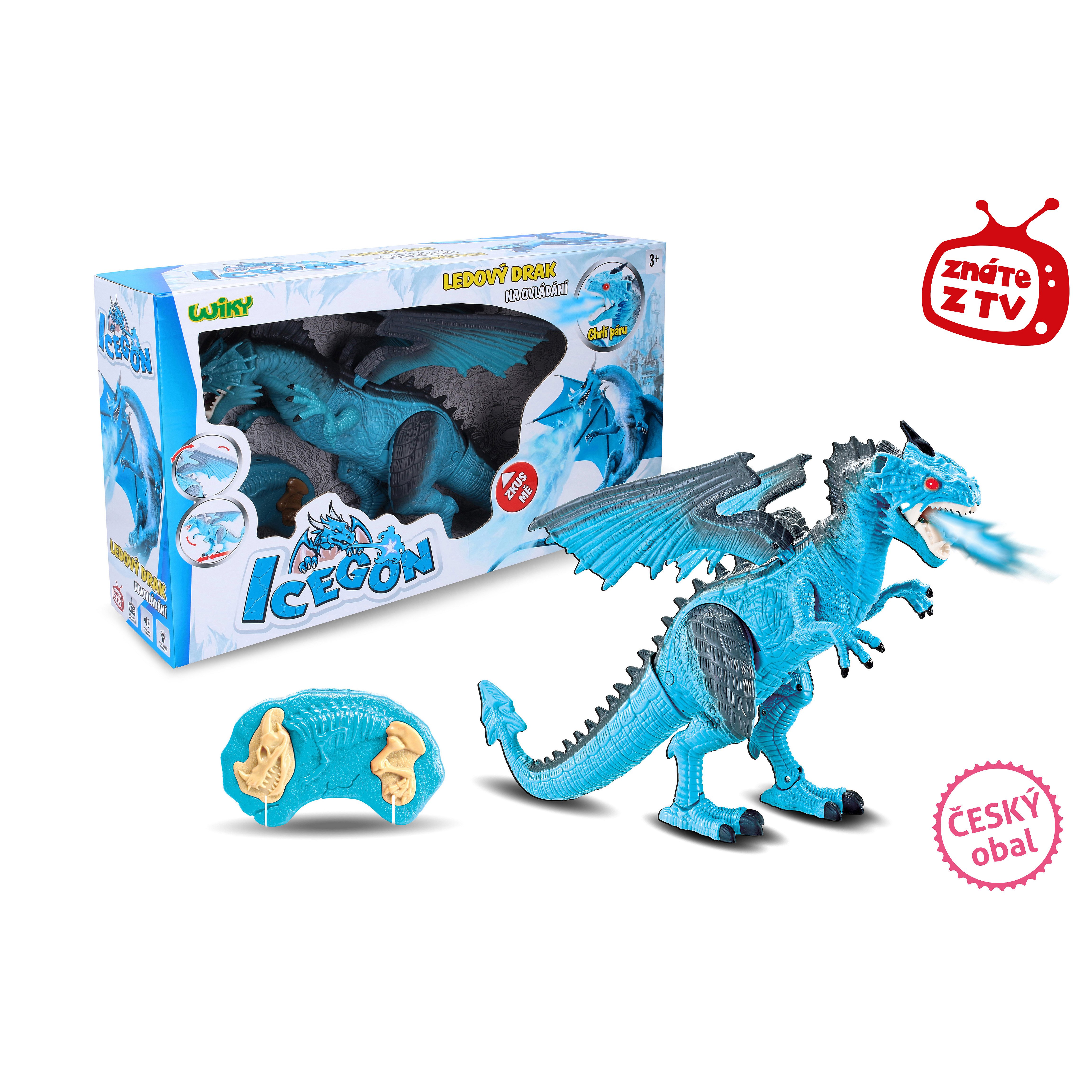 Wiky Icegon ledový drak s efekty RC 45 cm