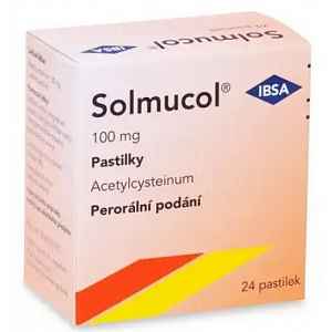 Solmucol orální pastilky 24 x 100 mg