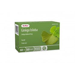 Dr.Max Ginkgo biloba 60 mg 60 kapslí