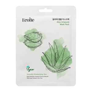 Ecobe Hydratační pleťová maska Aloe Ampoule 25 ml