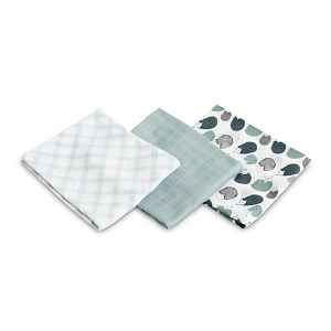 SENSILLO Bambusové plenky, 70x80 - 3ks v balení - Ježek