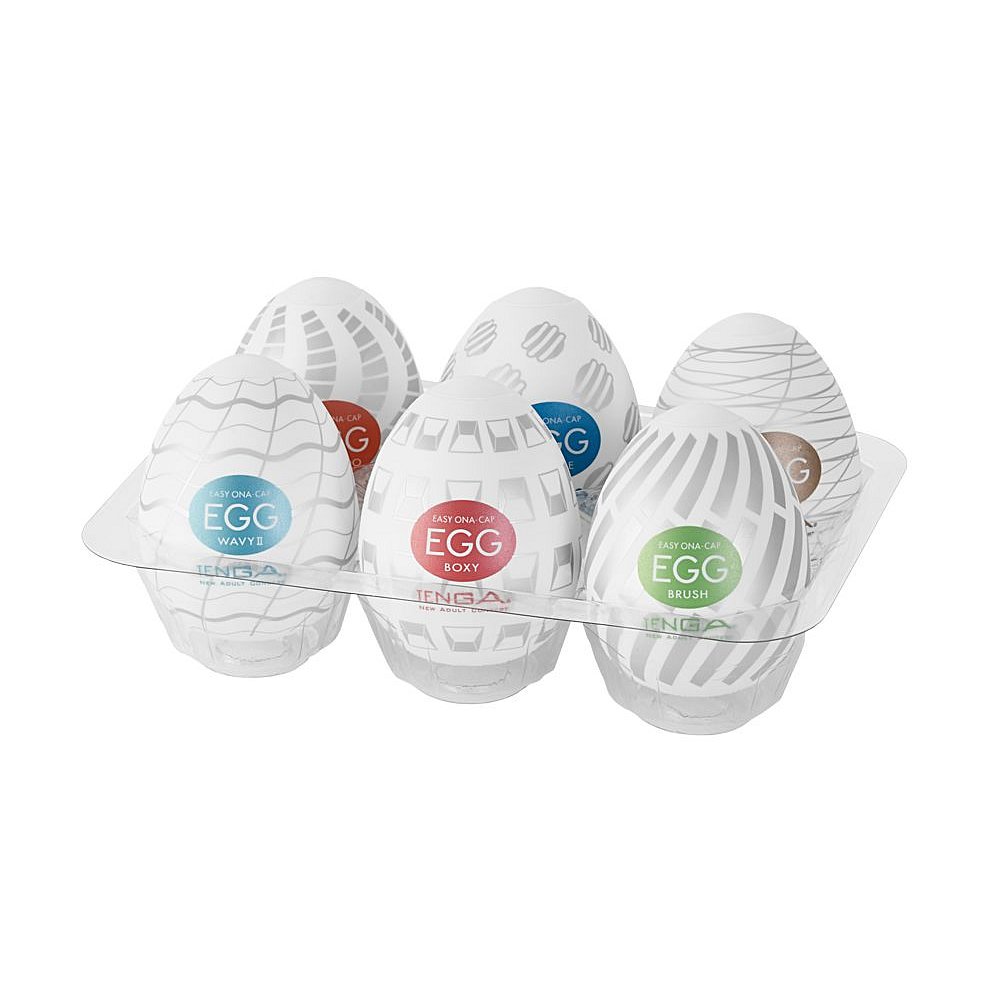 TENGA EGG Standard masturbační vajíčka 6 ks