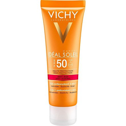 VICHY Ideál Soleil ANTI-AGE SPF 50+ T50ml R18