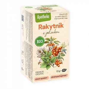 Apotheke BIO Rakytník s pohankou čaj 20x1.5g