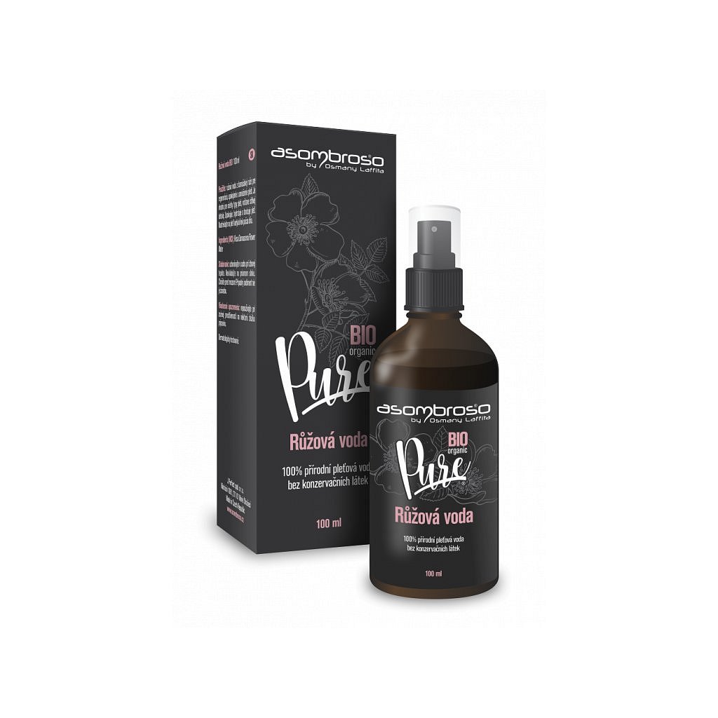 Asombroso Pure BIO - Růžová voda BIO 100ml