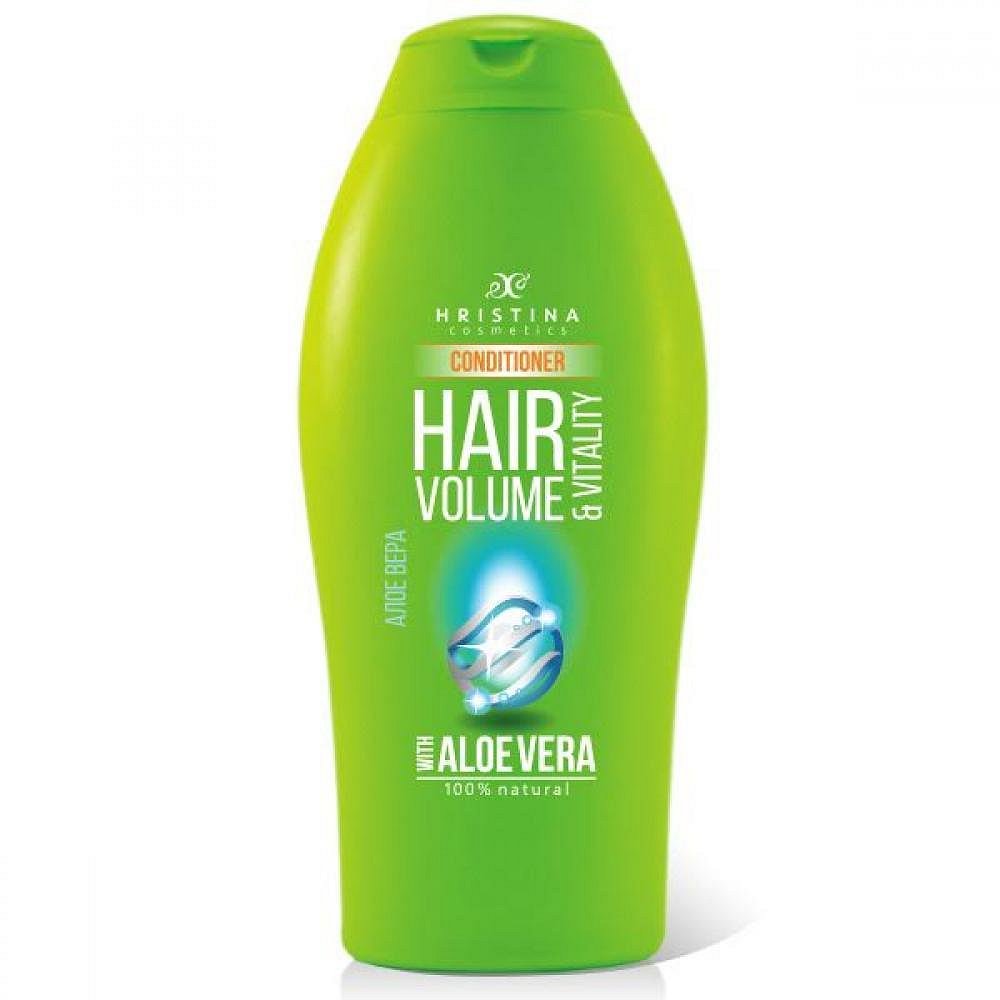 HRISTINA přírodní kondicionér pro objem vlasů s aloe vera 200 ml