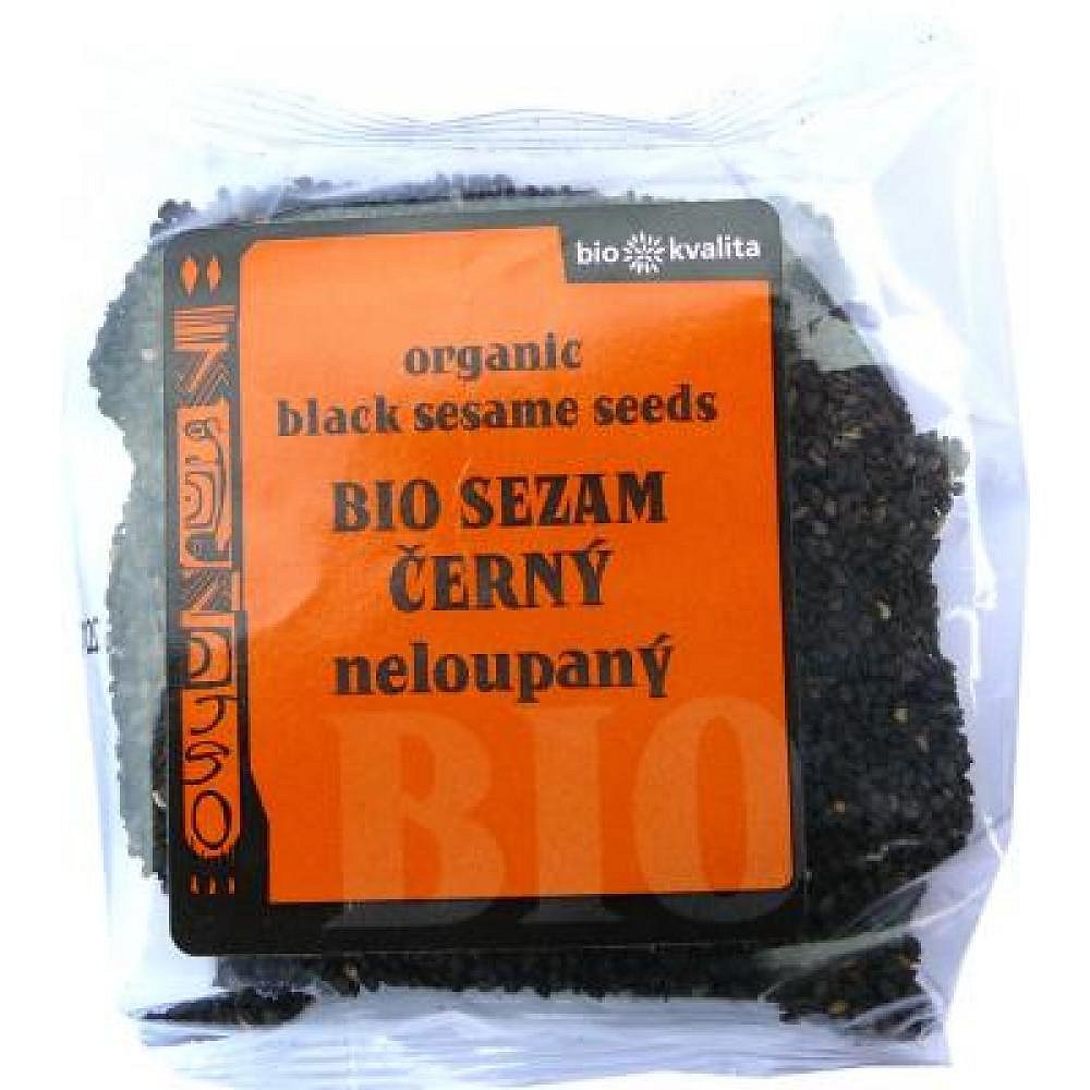 Sezam černý neloupaný 100g-BIO