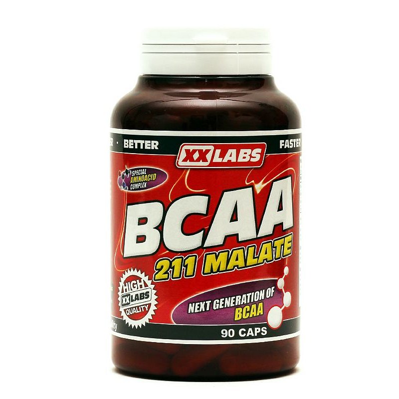 Xxlabs 211 BCAA Malate 90 kapslí