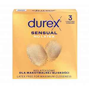 Durex Sensual No Latex kondomy 3 ks