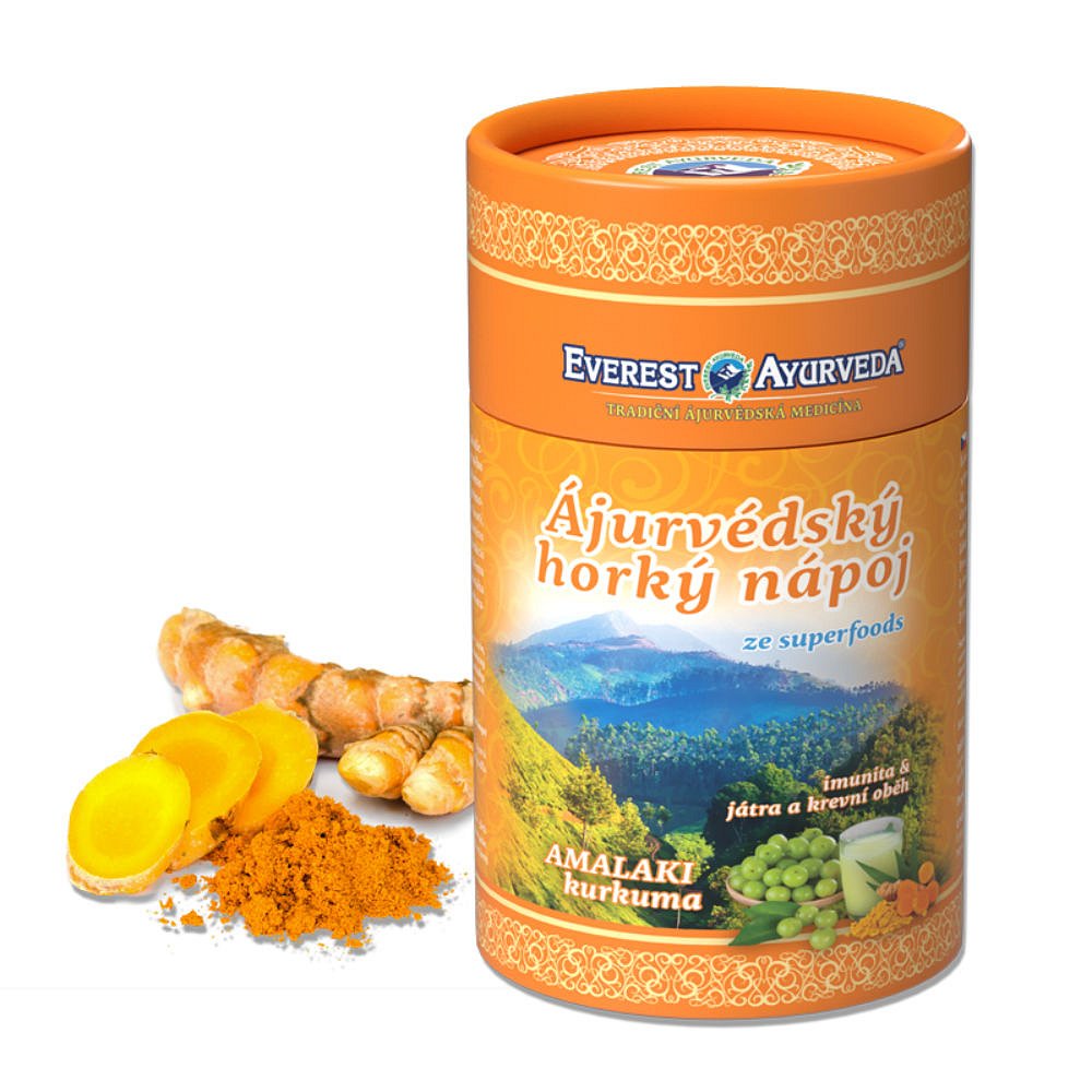 EVEREST AYURVEDA Amalaki Kurkumovník dlouhý sypaná směs 100 g