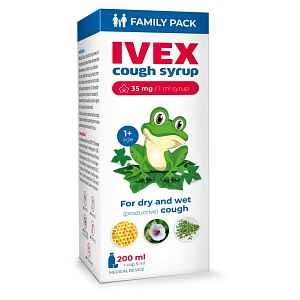 IVEX sirup na kašel od 1 roku 200 ml