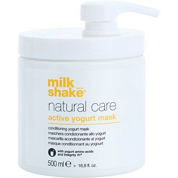 Milk Shake Natural Care Active Yogurt aktivní jogurtová maska na vlasy 500 ml