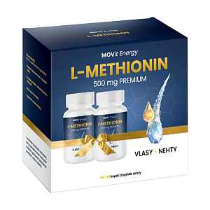 MOVit L-Methionin 500mg Premium 90+90 kapslí