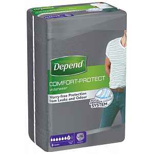 NATAHOVACÍ KALHOTKY NORMAL L/XL PRO MUŽE 995ML, OBVOD BOKŮ 95-150CM, 9KS - balení 2 ks