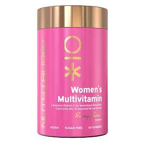 Nutriburst Premium Women’s Multivitamin gumídci s vitamíny 60 ks lesní ovoce