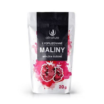 Allnature Malina sušená mrazem celá 20 g