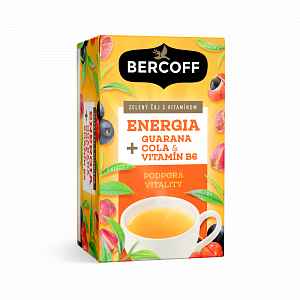 BERCOFF Energie bylinný čaj 16 sáčků