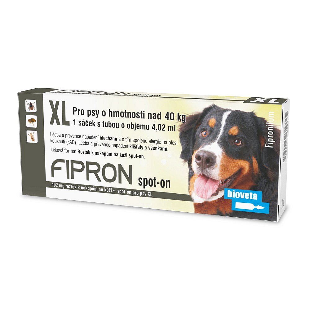 BIOVETA Fipron Spot On Dog XL nad 40kg