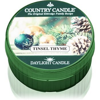 Country Candle Tinsel Thyme čajová svíčka 42 g
