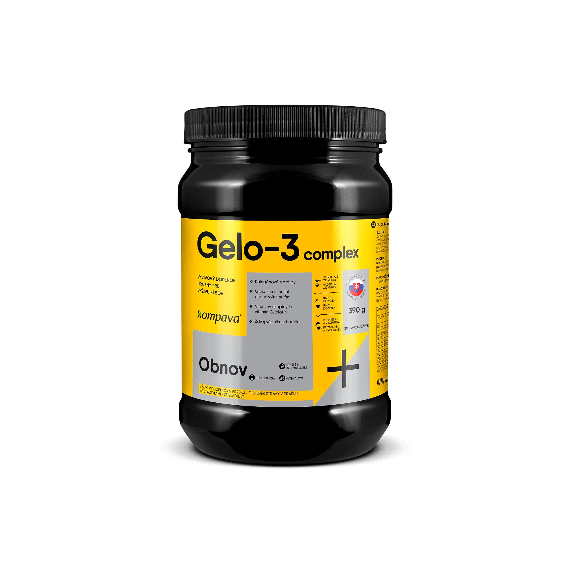Gelo-3 Complex Kloubní výživa přích.broskev 390g