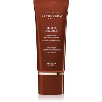 Institut Esthederm Sun Sheen samoopalovací krém na obličej odstín Light Tan 50 ml