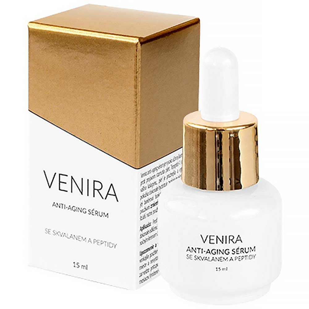 VENIRA anti-aging sérum se skvalanem a peptidy 15 ml