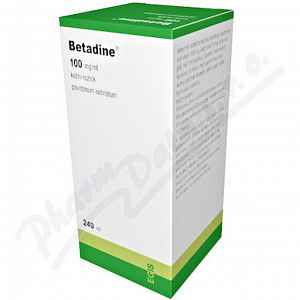 Betadine 100mg/ml drm sol 240ml