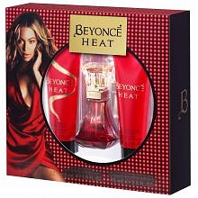 Beyonce Heat Dárková sada dámská parfémovaná voda 30 ml, tělové mléko Heat 75 ml a sprchový gel Heat 75 ml