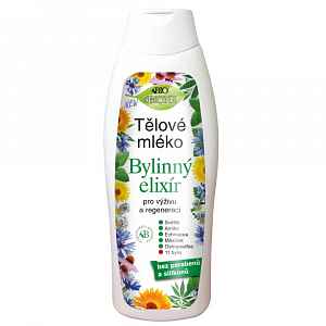 BIO BIONE Bylinný elixír Tělové mléko 500 ml